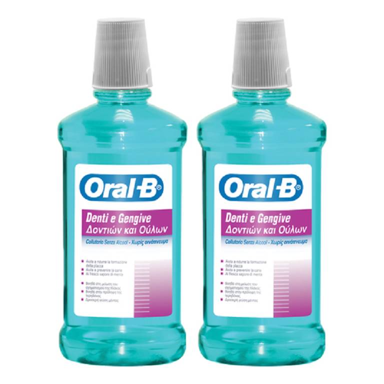 ORALB DENTI E GENGIVE 2X500ML