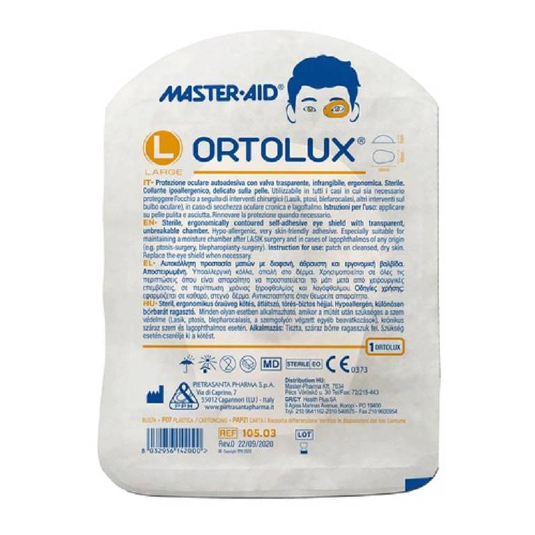 ORTOLUX CER TRASP C/VALVA L 1P